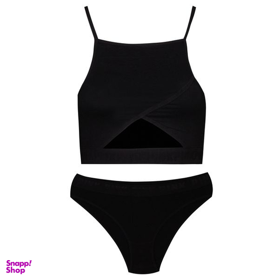 ست نیم تنه و شورت ورزشی زنانه ماییلدا مدل 4055-10122 رنگ مشکی