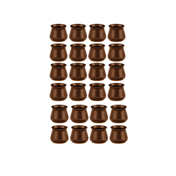 زیر پایه صندلی سیلیکونی مدل نمد دار بسته 24 عددی