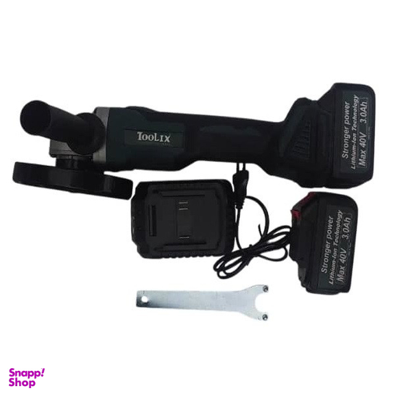 مینی فرز شارژی براشلس دیمردار 115 میلی متری 40 وات تولیکس مدل TX-2040BR