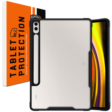 کاور تبلت سامورایی مدل BLACK-BUMPER مناسب برای سامسونگ Galaxy Tab S9 Plus / S9 FE Plus / X810 / X816B / X818U