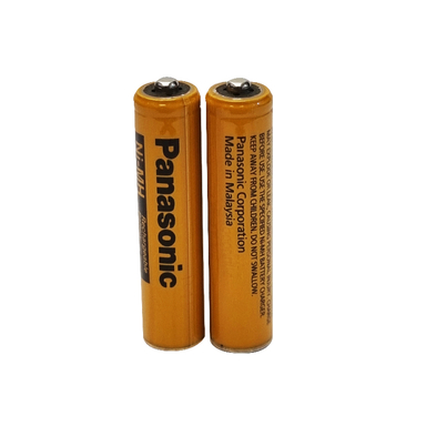 باتری نیم قلمی قابل شارژ تلفن بی سیم پاناسونیک مدل Ni-MH/HHR-55AAAB بسته 2 عددی