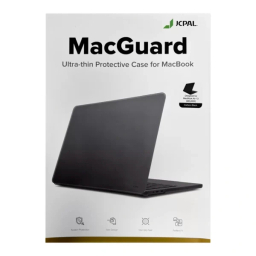 کاور لپ تاپ جی سی پال مدل MacGuard مناسب MacBook Air 13.6-inch