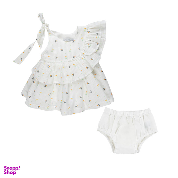 پیراهن دخترانه فیورلا مدل مینا 25023 به همراه شورت