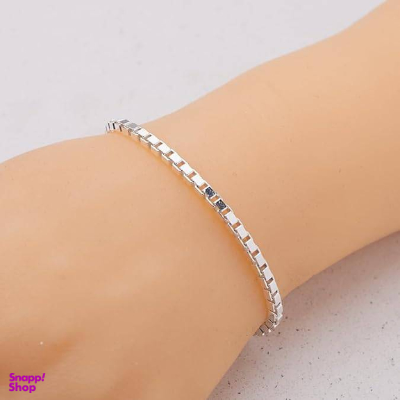 دستبند نقره زنانه گیرا کد G612
