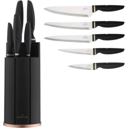 سرویس چاقو 6 پارچه آشپزخانه کاراجا کد 3851