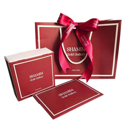 نیم ست طلا 18 عیار شمیم گلد گالری SH0001