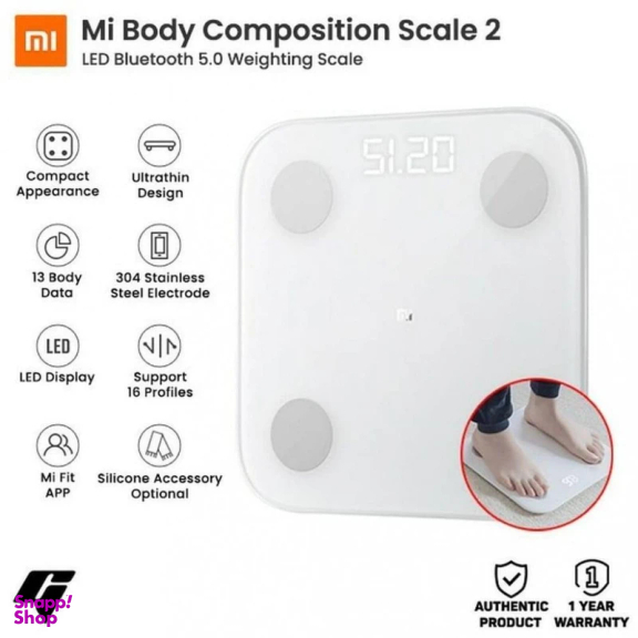 ترازو هوشمند شیائومی مدل Mi Body Composition Scale2