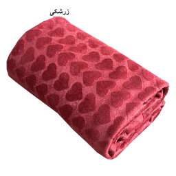 پتو مسافرتی شایسته مدل قلبی سایز 160×210 سانتی متر