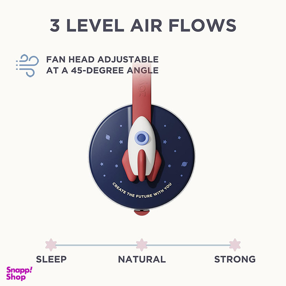 پنکه گردنی زوی زویی مدل F8 Rocket