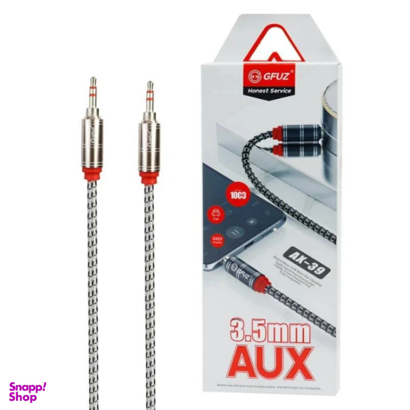 کابل صوتی Jack 3.5mm جیفوز کد AX-39 طول 1.5 متر