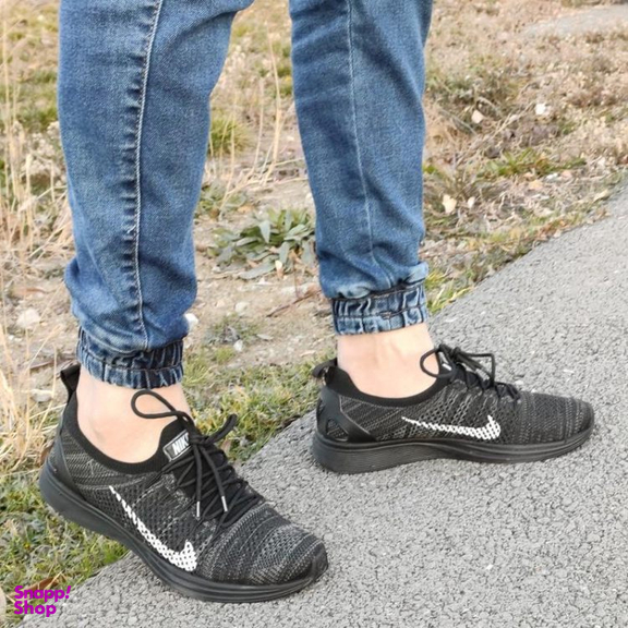 کفش پیاده روی مدل ریسر طرح نایک کد 014 رنگ مشکی