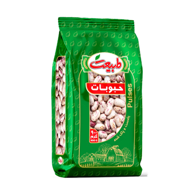 لوبیا چیتی یکدست و پاک شده طبیعت وزن 900 گرم