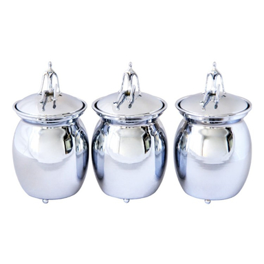 جای ادویه استیل سالینو مدل آدمک کد S-4026
