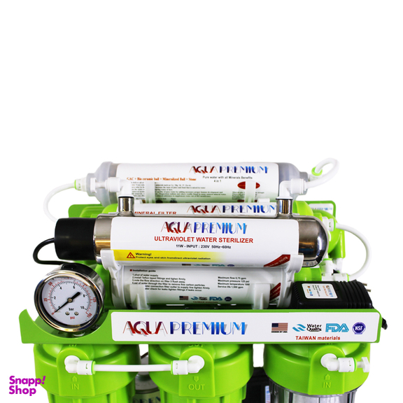 دستگاه تصفیه آب خانگی آکواپرمیوم مدل A8ABU11-GR-TP