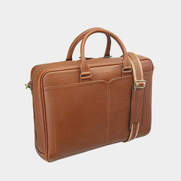 کیف اداری مردانه نوین چرم مدل منتو کد Fd - BE4988