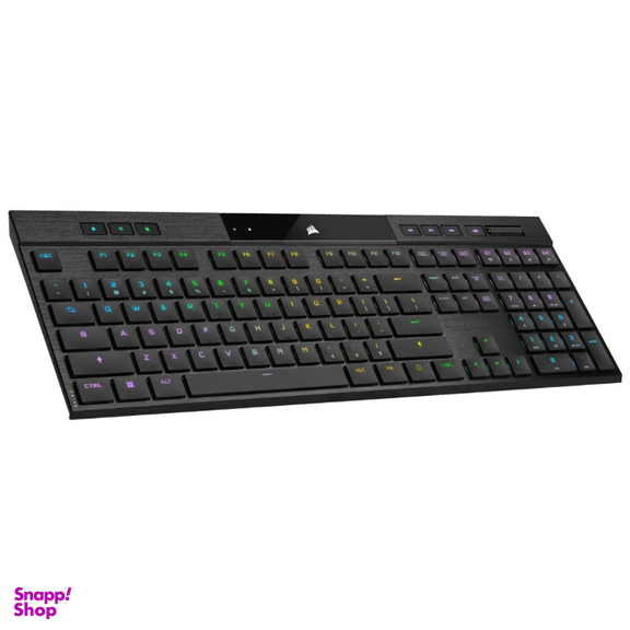 کیبورد بی سیم مکانیکال مخصوص بازی کورسیر مدل K100 AIR RGB