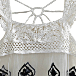 تاپ زنانه مدل دانتل نیو کد 101 رنگ سفید