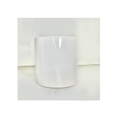 گلدان سرامیکی استوانه ای ابعاد 13×12 سانتی متر