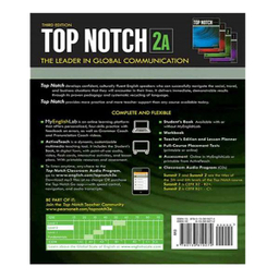 کتاب Top Notch 2A Third Edition اثر Joan Saslow and Allen Ascher انتشارات آرماندیس