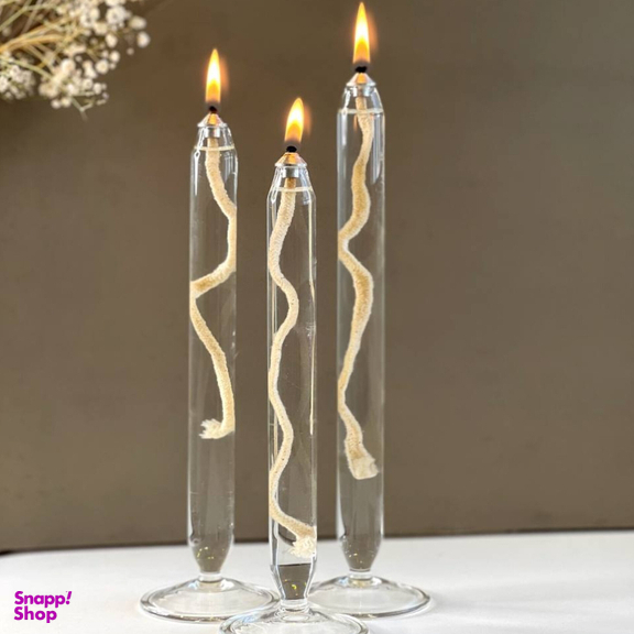 شمع مدل مدادی مجموعه 3 عددی