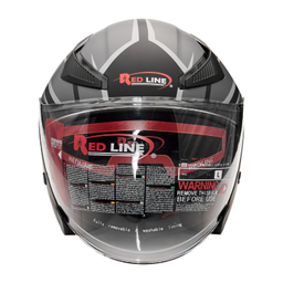 کلاه کاسکت بدون فک ردلاین مدل 965 Grey Twilight