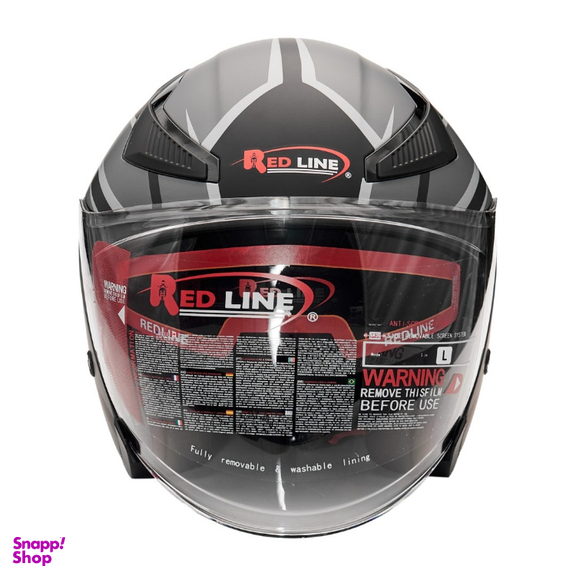 کلاه کاسکت بدون فک ردلاین مدل 965 Grey Twilight