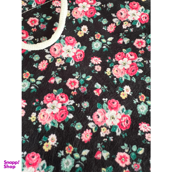 ساک هدیه پارچه ای طرح رزگاردن سایز 27×30 سانتی متر