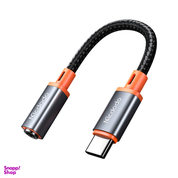 کابل تبدیل USB-C به جک 3.5 میلیمتری مک دودو مدل CA-7561 طول 11 سانتی متر