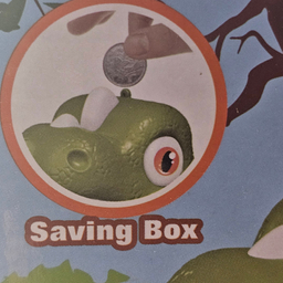 اسباب بازی ناب سل مدل چرخ دنده ای قلک طرح دایناسور موزیکال