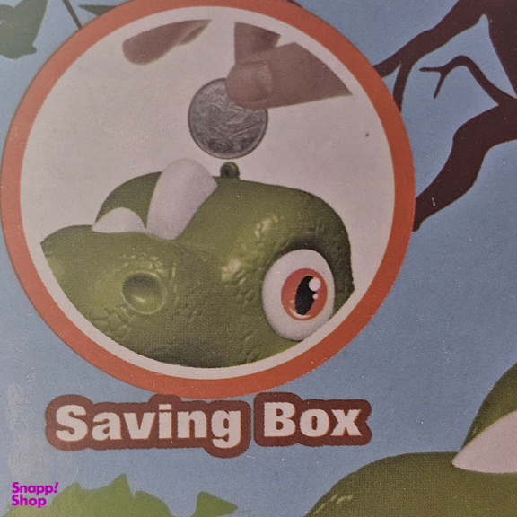 اسباب بازی ناب سل مدل چرخ دنده ای قلک طرح دایناسور موزیکال