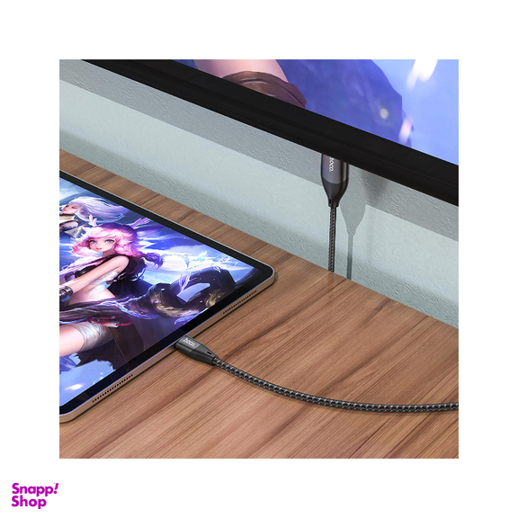 کابل HDTV به Type-C هوکو مدل UA16 طول 2 متر