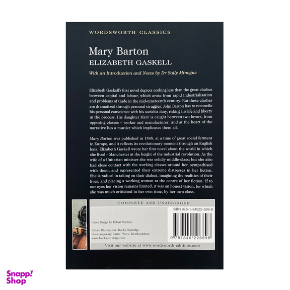کتاب Mary Barton اثر Elizabeth Gaskell انتشارات دانشگاه آکسفورد
