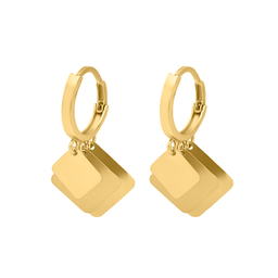 گوشواره طلا 18 عیار اقلیمه کد ET816