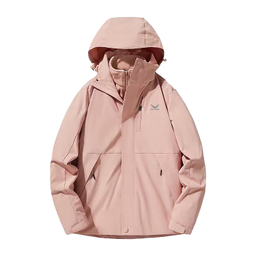 کاپشن دوپوش دخترانه اسنوهاک کد 99618B رنگ یاسی