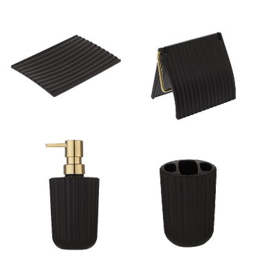 ست سرویس بهداشتی 4 تکه همارا مدل گرد