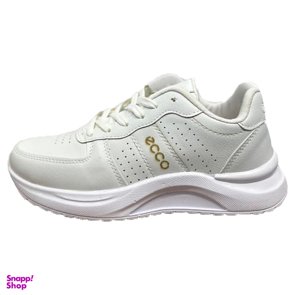 کتونی زنانه مدل اکو کد 1245 رنگ سفید