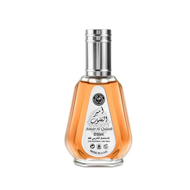 ادوپرفیوم مردانه ارض الزعفران مدل امیر القلوب حجم 50 میلی لیتر