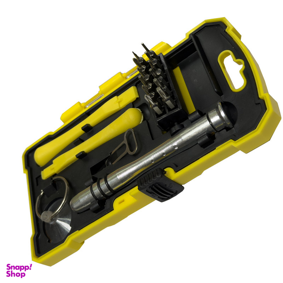 سری پیچ گوشتی ستاره ای اپکس مدل SMT-APX-1104--18PCS بسته 17 عددی