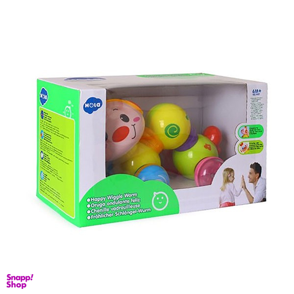 بازی آموزشی هولا مدل کرم موزیکال کد 997