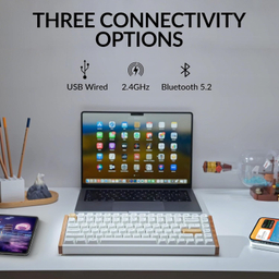 کیبورد بی سیم مخصوص بازی کیکرون مدل K2 HE Custom Magnetic Switch