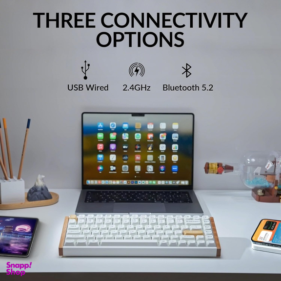 کیبورد بی سیم مخصوص بازی کیکرون مدل K2 HE Custom Magnetic Switch