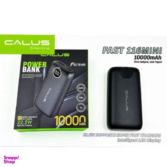 پاوربانک کالوس مدل FAST116 MINI ظرفیت 10000 میلی‌ آمپر‌ ساعت