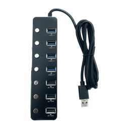 USB هاب 7 پورت کی نت مدل KHUAMH107 H10