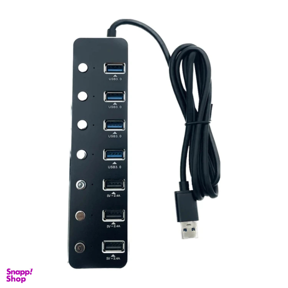 USB هاب 7 پورت کی نت مدل KHUAMH107 H10