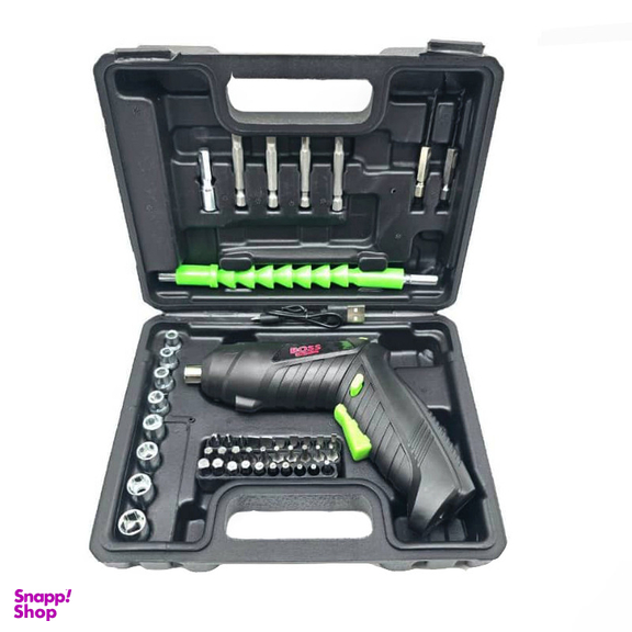 پیچ گوشتی شارژی 100 وات باس مدل BS1231H031 مجموعه 49 عددی