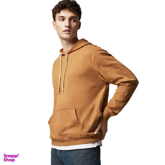 هودی مردانه به رسم کد 10030 رنگ نسکافه ای