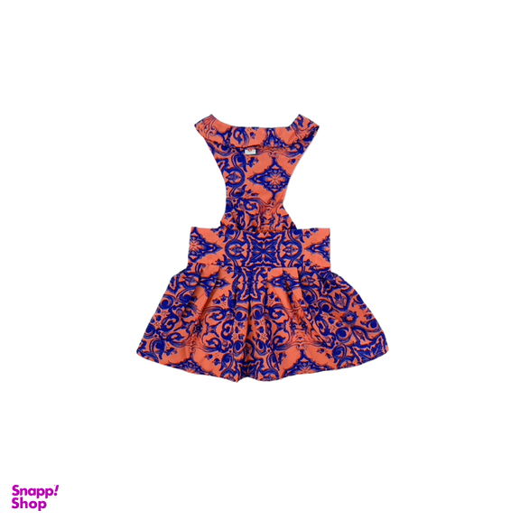 لباس سگ و گربه مدل پشت گردنی زمینه نارنجی