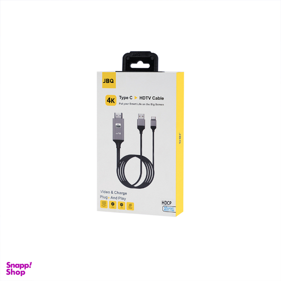 کابل HDMI به USB/Type-C جی بی کیو مدل MHT-T88 طول 1.8 متر