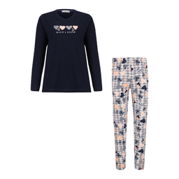 ست بلوز و شلوار راحتی زنانه کد 1048 رنگ سرمه‌ ای