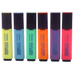 ماژیک هایلایتر پنتر مدل CH511-PD36 بسته ۶ عددی